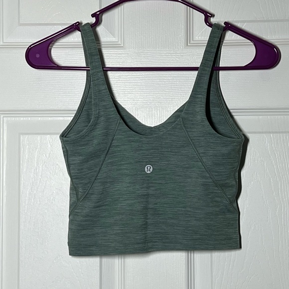 Lululemon Align Tank - Heathered Tidewater Teal - Picture 2 of 5